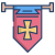 Cross Flag icon