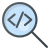 Search Code icon