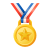 运动奖牌表情符号 icon