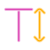 Altezza del testo icon