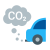 二氧化碳排放 icon