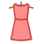 Kleid von hinten icon