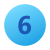 Circled 6 icon