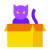 猫箱入り icon