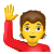 Person Raising Hand icon