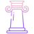 Ionic Greek Pillar icon