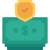 money shield icon