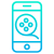 二つのスマートフォン icon