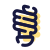 Bombilla espiral icon