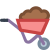 Wheelbarrow icon