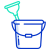 Bucket and Plunger icon