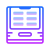 Kiosque de self sevice icon