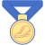 Médaille d'or olympique icon