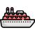 Bateau de croisière icon