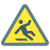 滑りやすい床の標識 icon