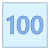 (100) icon