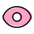 simbolo-esterno-mostra-con-l-occhio-per-il-controllo-dell-applicazione-a-strati-testo-fresh-tal-revivo icon