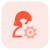 paramètres-externes-pour-contrôler-l'application-de-chat-closeupwoman-tritone-tal-revivo icon