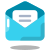 Open Envelope icon