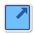 Enlace externo en cuadrado icon