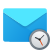 Mail per timer icon