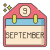 九月 icon