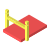 Красная ковровая дорожка icon