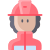 Firewoman icon