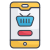 mobile shopping icon