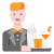 Bartender Mann icon