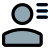 Hamburger menu on a user preferred device icon