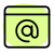 Add a new email address in website maker landing page icon