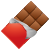 Chocolate Bar Emoji icon