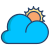 Cloud And Sun icon