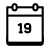 カレンダー19 icon