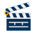 external-clapper-video-produktion-flaticons-flat-flat-icons icon