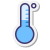 Thermometer-dreiviertel icon