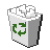 Windows-95-ごみ箱 icon