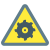 회전 블레이드 위험 icon