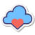 favoris du cloud icon