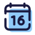 Calendário 16 icon