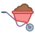 Wheelbarrow icon