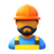 Worker Beard icon