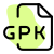 GPK contains a summary of sound wave data for an audio file opened with WaveLab icon