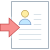 Impostare come curriculum icon