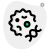 Virus and DNA icon