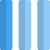Multiple column bar layout - vertical strip section icon