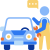 Mechanic car icon