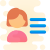 Benutzer-Menü-weiblich icon