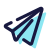 Aereo di carta icon